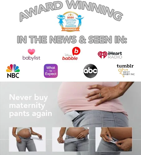 Miniatura 4 de Maeband faja de maternidad cinturón de maternidad extensor de cintura ropa de embarazo jeans de maternidad
