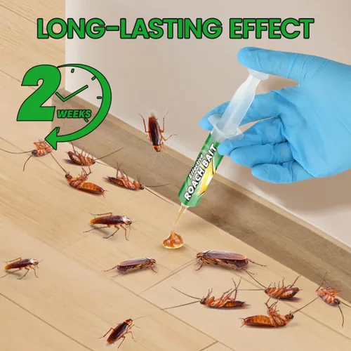 Miniatura 5 de Cebo de gel para cucarachas, 5 unidades, mata infestación de cucarachas de acción rápida para control de plagas en interiores