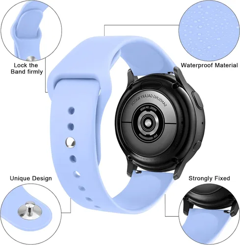 Miniatura 2 de Meliya Correas compatibles con Samsung Galaxy Watch Active 2 Band 1.575 pulgadas 1.732 pulgadas, Galaxy Watch Active 1.654 pulgadas, 0.787 pulgadas