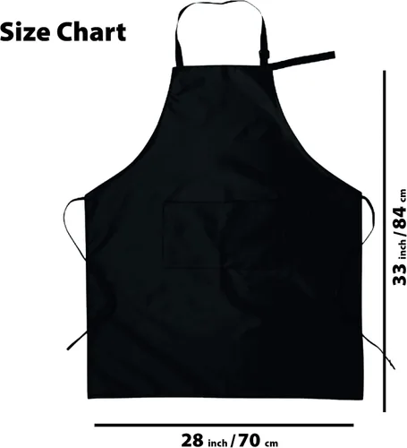 Miniatura 9 de Delantal de chef personalizado, delantal para mujeres u hombres con bolsillos, delantales de cocina para mujeres, delantal de chef para hombres