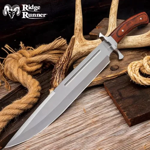 Miniatura 2 de RIDGE RUNNER Denali Ridge - Cuchillo y funda para palillo de dientes, acero inoxidable de espiga completa