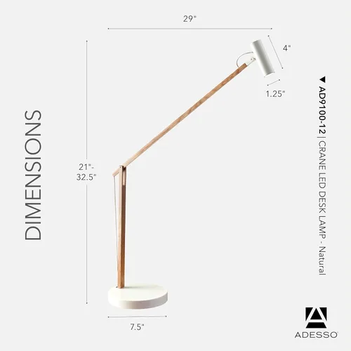 Miniatura 3 de ADS360 AD9100-12 Lámpara de escritorio LED grúa