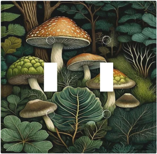 Miniatura 98 de Decorativo Arte Interruptor de Luz Cubiertas de Pintura al óleo Estilo Flores Placa de Pared de Interruptor de Interruptor Decorativo Placa