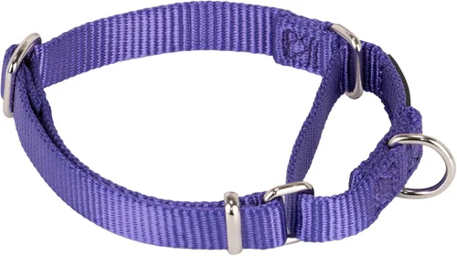 Miniatura 10 de Collar Hyhug Pets de nailon resistente, cómodo y seguro, para entrenamiento profesional, martingala, uso diario, para caminar, antiescape, para Azul