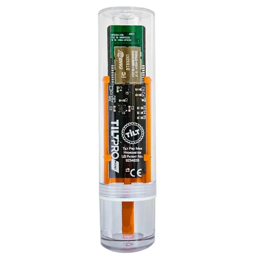 Miniatura 6 de Tilt Pro MINI Higrómetro y Termómetro Inalámbrico Negro: Tecnología de Elaboración Patentada para Cerveceros Profesionales con Alta Precisión