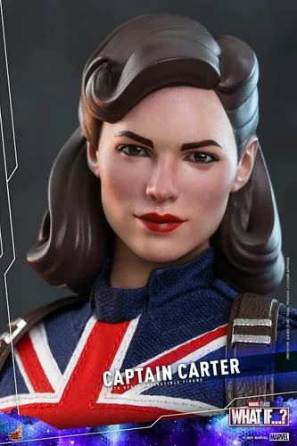 Miniatura 7 de Hot Toys 1:6 Capitán Carter - ¿Qué pasa si...?, Azul