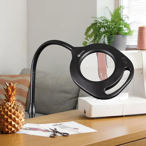 Miniatura 7 de OttLite – Lámparas para mesa y piso, con lupa, 2 en 1, ledes, 43828C, 15.00watts