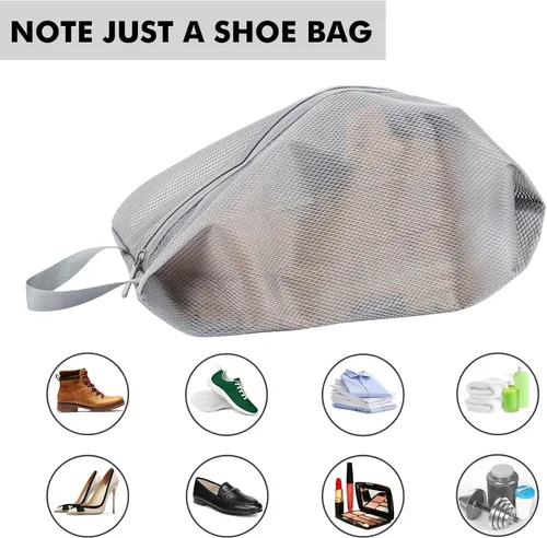 Miniatura 3 de Fixwal Bolsas de zapatos para viajes, Gris