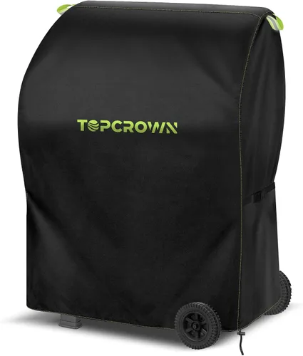 TOPCROWN Funda para parrilla al aire libre, ajuste universal para parrilla de gas de barbacoa de 30 a 32 pulgadas, impermeable, anti-UV, tela Oxford