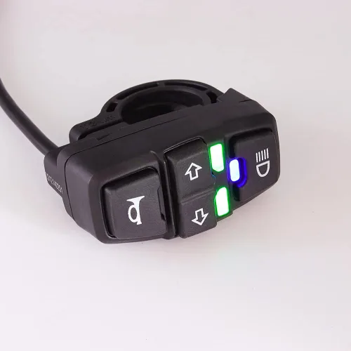 Miniatura 6 de Interruptor de giro de luz de cabeza de motocicleta, faros delanteros de motocicleta, interruptores de control de encendido y apagado, interruptor
