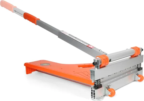 Miniatura 10 de CUTTEREX Heavy Duty 13" profesional cortador de piso de vinilo, pisos multicapa, parquet, paneles de pared de fibrocemento, base cóncava de goma