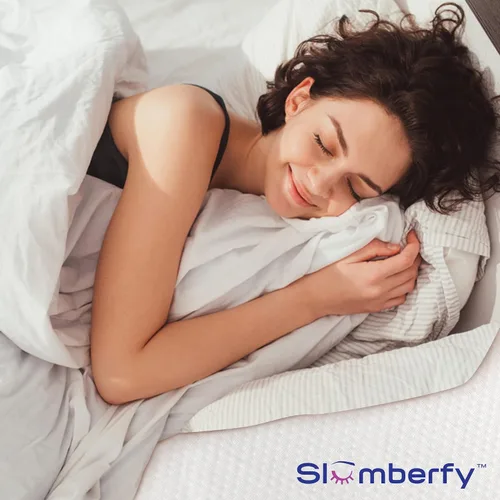 Miniatura 6 de Protector de colchón impermeable de Slumberfy Protector de colchón hipoalergénico de bambú Tela de jacquard natural + transpirable Funda