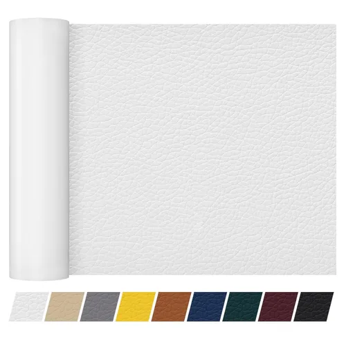 Miniatura 12 de Cinta de parche de reparación de cuero de 4 x 60 pulgadas, cinta autoadhesiva fuerte para muebles, sofás, sillones, asientos de automóvil, armarios