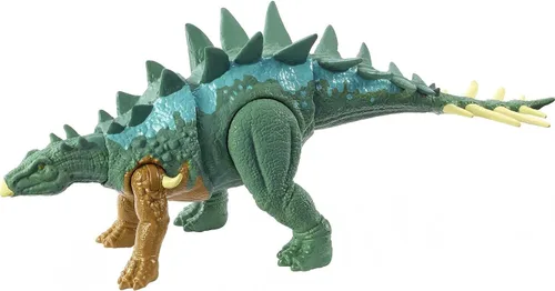 Miniatura 6 de Jurassic World Toys - Figura de acción de dinosaurio Chialingosaurus Fierce Force Chialingosaurus, articulaciones móviles, escultura realista