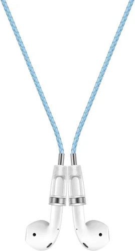 Miniatura 18 de Correa de cuello antipérdida para AirPods, cadena de collar magnética fuerte de cuero PU, compatible con AirPods 1&2 / 3ª generación / Pro / Pro 2
