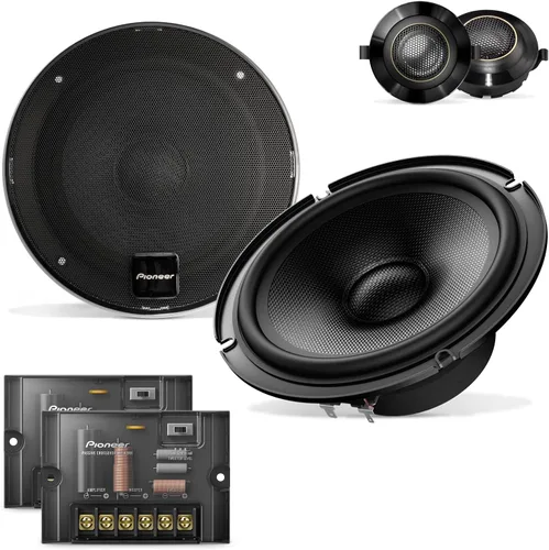 Miniatura 18 de PIONEER A-Series Plus TS-A1681F - Altavoces de 4 vías de 6.5 pulgadas (par) - 350 W máximo, sonido equilibrado + agudos suaves, graves mejorados