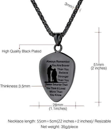 Miniatura 280 de U7 Saint Benedict/Michael Medal Necklace, 316L Stainless Steel Virgin Mary Necklace for Men Women, Bible Verse Protection Necklace Catholic