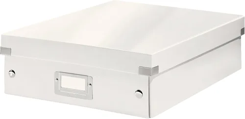 Miniatura 7 de Leitz Caja de almacenamiento A5, rango de clic y tienda 60430001 - Caja de almacenamiento pequeña, blanca A5 Azul (Ice Blue)