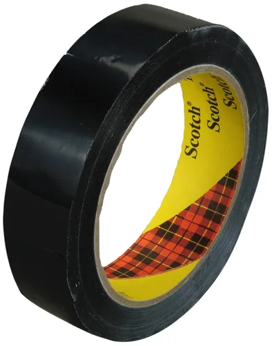 Miniatura 7 de Scotch 3M Cinta de codificación de colores 690, negro, 1/2" x 72 yardas (0.472 in x 216.5 ft), ideal para codificación de colores y cierre