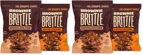 Miniatura 11 de Brownie Brittle - Galletas con virutas de chocolate, marrón, 1 onza, paquete de 20