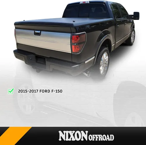 Miniatura 4 de Nixon Offroad Luces traseras LED para Ford F-150 2015 2016 2017 con luz de señal de giro LED, luz de funcionamiento, luz de freno (lente roja)