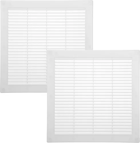 Miniatura 13 de Vent Systems 3 x 3 pulgadas (dimensiones de apertura) - Cubierta de ventilación de plástico blanco Soffit - Rejilla de ventilación cuadrada plana