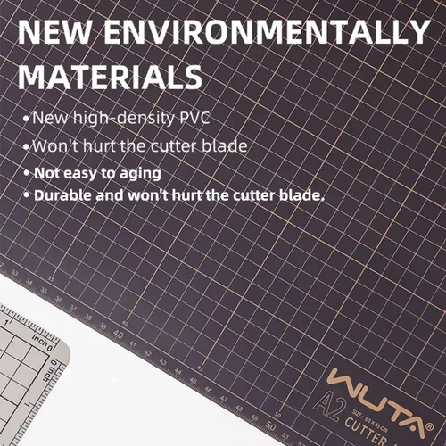 Miniatura 2 de WUTA Alfombrilla de costura autorreparable, nueva alfombrilla de corte de tela, tapete de cuero para mesa de coser, tapete de corte profesional