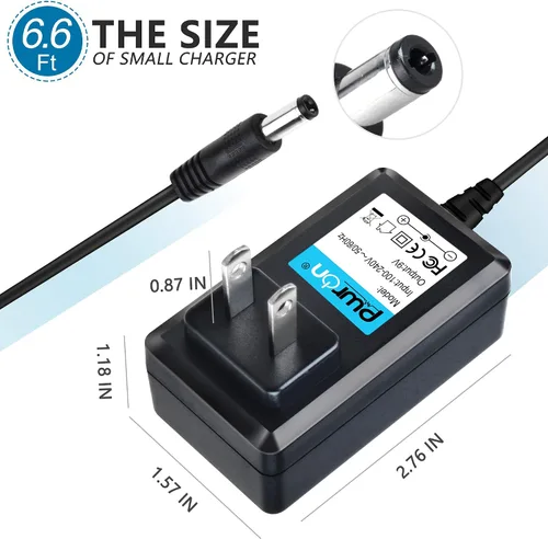 Miniatura 5 de Adaptador de 9 V AC/DC para Octane Fitness Q35 Q35e Q35c Q35ce Q37 xR3c xR4 xR4c xR4ci xR6 xR6e xR6ce Cinta de correr elíptica Cardio Máquina Cable