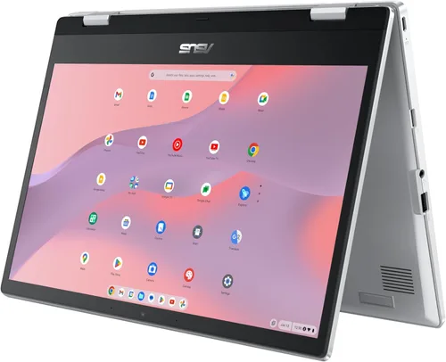 Miniatura 8 de ASUS Chromebook Flip CX1 Laptop convertible, pantalla táctil FHD NanoEdge de 14 pulgadas, 128 GB de almacenamiento eMMC, 8 GB de RAM, ChromeOS