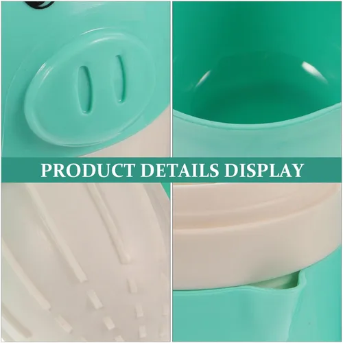 Miniatura 9 de Toyvian Exprimidor de frutas manual portátil compacto no eléctrico de soja y cítricos para uso doméstico y de viaje, extractor de prensa de mano
