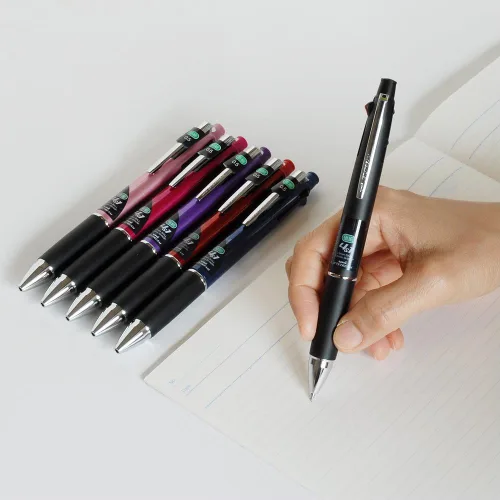 Miniatura 4 de Uni MSXE510005.13 Jetstream 0.5 mm Bolígrafo múltiples tintas y lápiz mina 0.5 mm , Negro