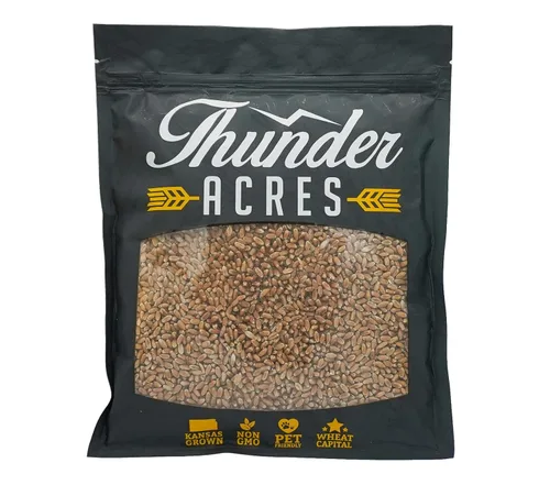 Miniatura 8 de Thunder Acres - Semilla de trigo prémium sin OMG, semillas de hierba de gato, pasto de trigo, trigo rojo duro de invierno (1 libra)