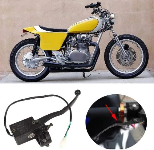Miniatura 6 de Xs650 Maestro de freno delantero,Xs650 Cilindro maestro delantero,Freno delantero cilindro maestro 1981Xs 650 Seca universal motocicleta Ds