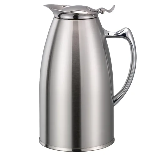 Miniatura 6 de Service Ideas WP6SA Jarra de agua, aislamiento de espuma, acero inoxidable, acabado satinado, 0.6L