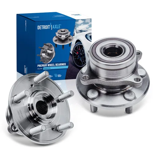 Miniatura 14 de Detroit Axle - 2.2L Bujes de rodamiento de rueda delanteros de 2 piezas para Honda Accord 90-97, 97 Acura CL, 2 rodamientos de ruedas y conjunto