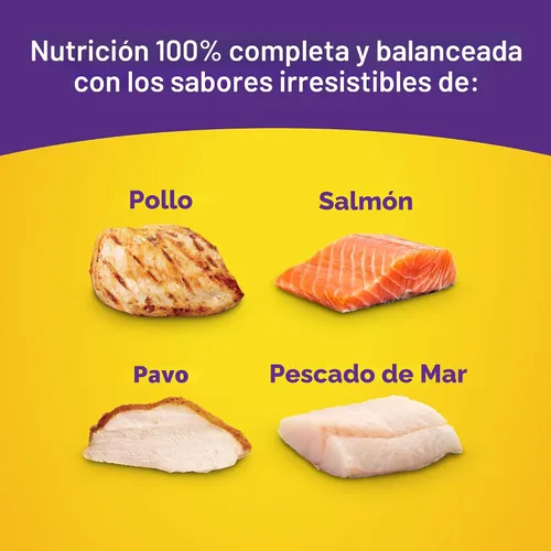Miniatura 2 de Meow Mix Original Choice - Alimento seco para gatos, 18 onzas (paquete de 6)