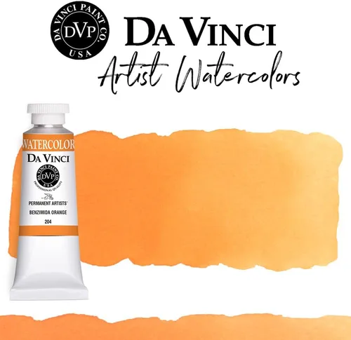 Miniatura 39 de DA VINCI PAINTS Pintura Acuarela Profesional para Artistas, Alizarin Crimson (Quinacridone), 37ml Índigo