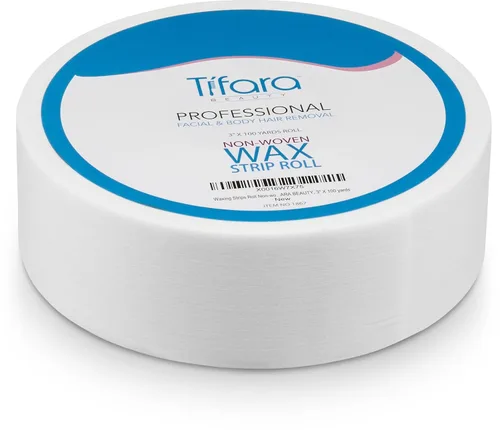 Miniatura 2 de Tifara Beauty Rollo no tejido de la tira de la cera del cuerpo y del facial 3" X 100YD