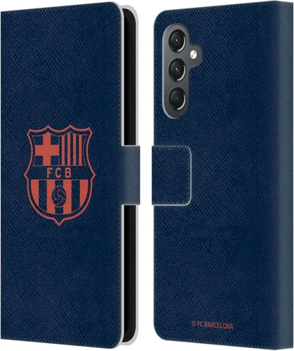 Miniatura 74 de Head Case Designs Funda de piel con licencia oficial del FC Barcelona Barca Crest Graphics para Samsung Galaxy A06 4G