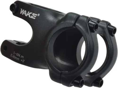 Miniatura 4 de MTB Mountain Bike Stem 31.8 1.575 in 3 grados manillar corto para la mayoría de bicicletas, bicicletas de carretera, BMX, ciclismo