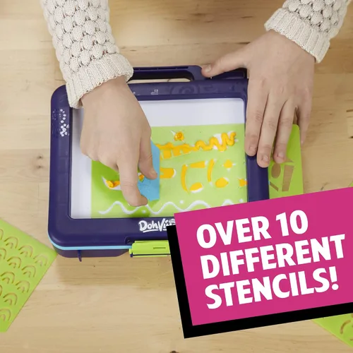 Miniatura 3 de Play-Doh DohVinci On the Go Art Studio - Funda para niños y adolescentes con 5 colores no tóxicos
