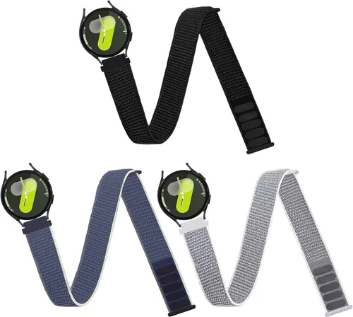 Miniatura 13 de Correa deportiva de 0.787 in para tobillo/brazo compatible con Samsung Galaxy Watch 7/6/5/4/FE de 1.732 in 1.575 in/Watch 5 Pro/Galaxy Watch 6