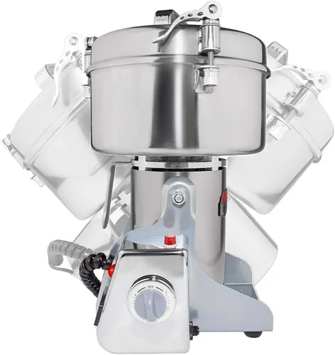 Miniatura 5 de ALDKitchen Molino de grano Molinillo tipo oscilante para especias, hierbas, raíces Uso comercial Acero inoxidable 110V (26.46 oz)