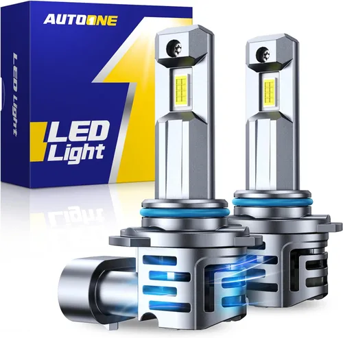 Miniatura 8 de AUTOONE 2024 Bombilla de faro delantero D1S D1R HID mejorada, 300% más luminosidad, 6000K blanco frío 66144 66140 85140 85415 Bombillas Xenon HID