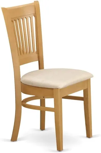 Miniatura 8 de East West Furniture AVVA5-LWH-C - Juego de mesa de comedor de 5 piezas, incluye una mesa de cocina ovalada con hojas de mariposa y 4 sillas