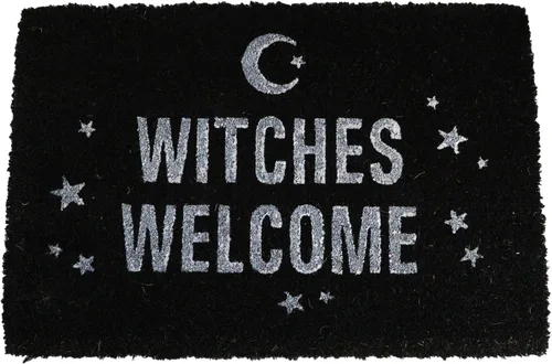Miniatura 19 de Ebros Gift Metafísica Magic Wicca Occult Witcraft - Tapete con respaldo de vinilo de fibra de coco y fibra de coco para Halloween, 24 x 16 pulgadas