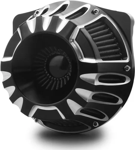 Miniatura 10 de Para filtro limpiador de aire Harley Touring Street Glide Road King Electra Tri Trike Dyna Sportster XL 883 1200 Softail toma de aire