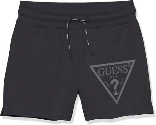 GUESS Pantalón corto deportivo con logotipo de gran tonalidad para niña