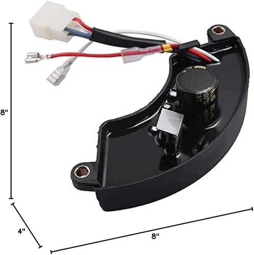 Regulador de voltaje automático 5KW AVR para generador 4KW 5KW 5.5KW 6KW 6.5KW 7KW 7.5KW Universal | 2 años de garantía!
