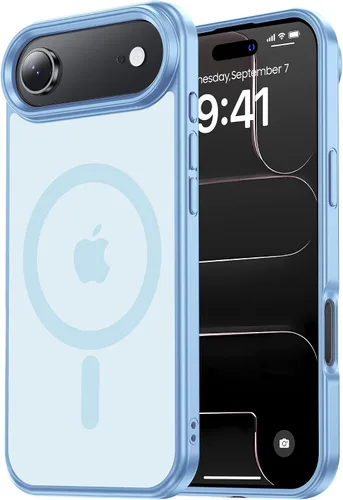 Miniatura 26 de Tigowos Magnetic Guardian - Funda diseñada para iPhone 11 Pro [probada en caídas de grado de 10 pies y compatible con MagSafe] Funda delgada Negro